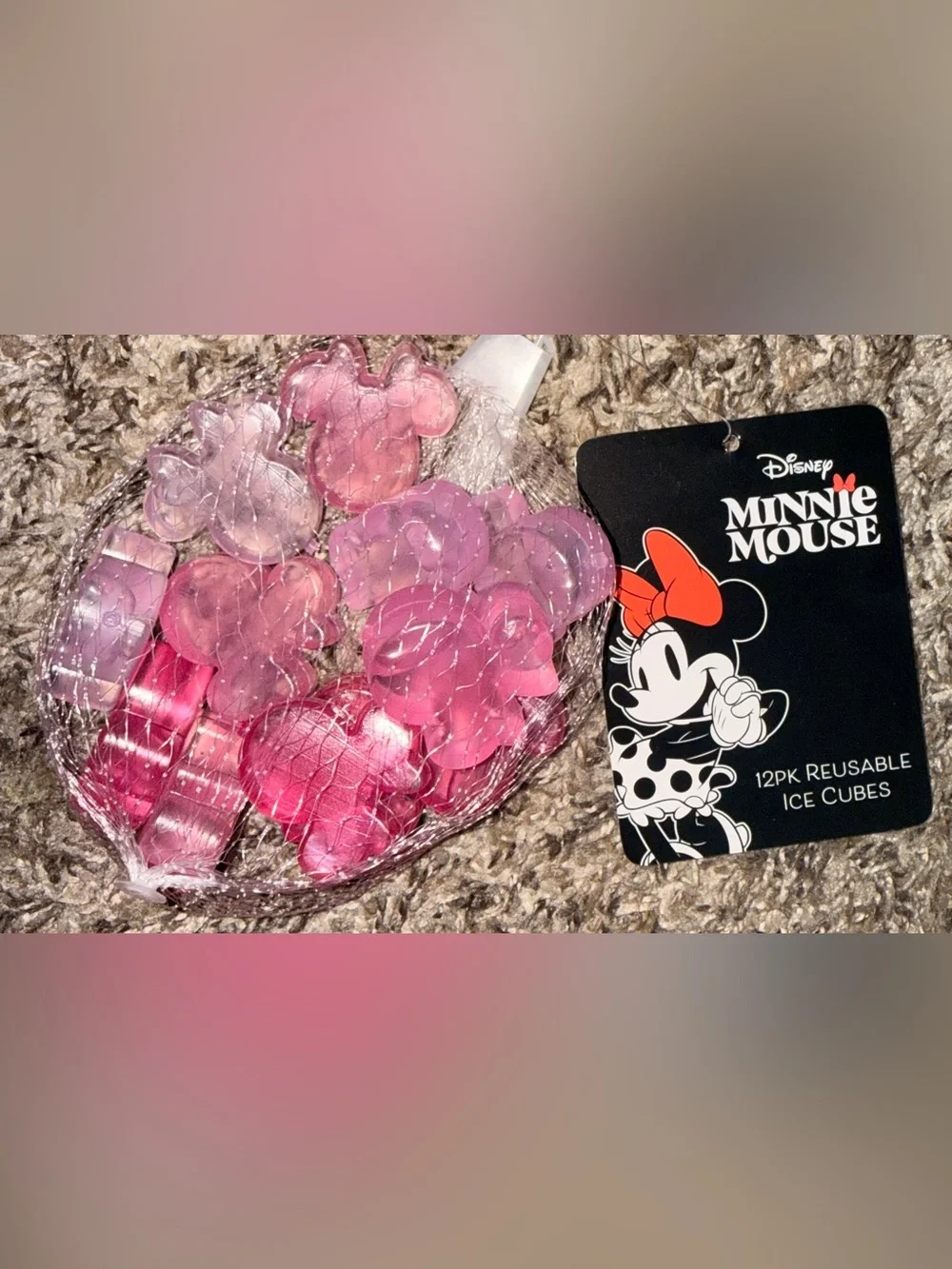 Disney Minnie Mouse Pink and Red Kitchen Tool Set